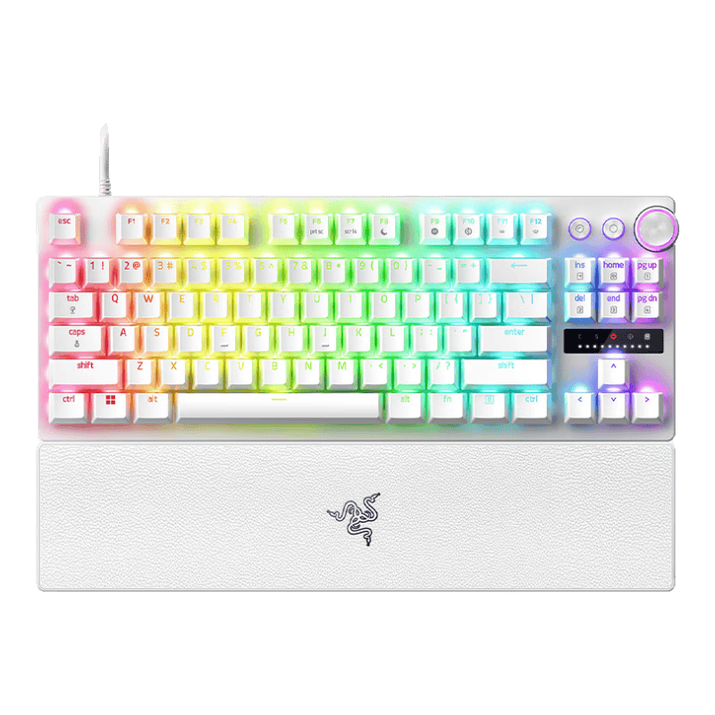 —雷蛇猎魂光蛛V3专业竞技版机械键盘开元棋牌试玩提升游戏体验的终极武器—(图1)