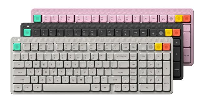 上市：高矮6轴体、3配色可选49895元开元棋牌NuPhy Node100键盘(图1)