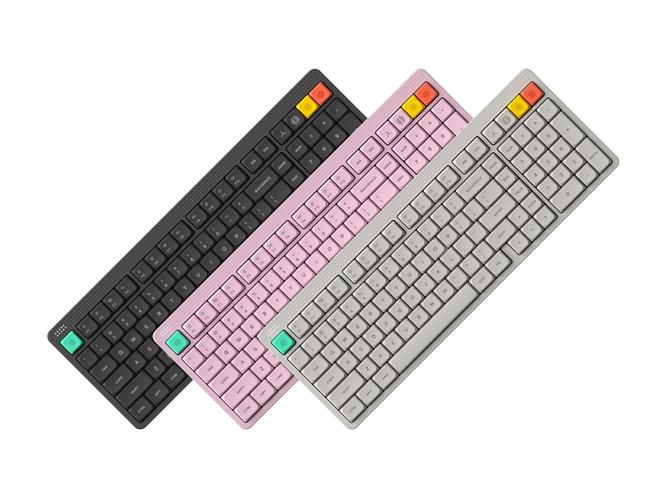 上市：高矮6轴体、3配色可选49895元开元棋牌NuPhy Node100键盘(图2)